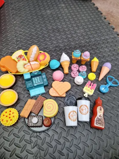 Set de juguetes de comida para niños - miniatura 1
