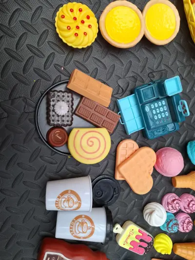 Set de juguetes de comida para niños - miniatura 4
