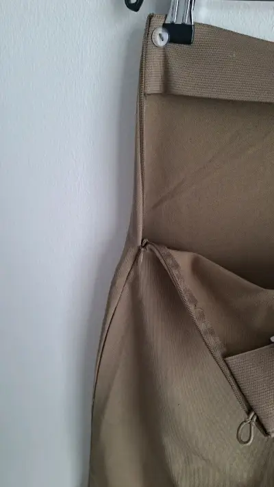 Pantalones de vestir beige, tiro alto H&M - miniatura 4