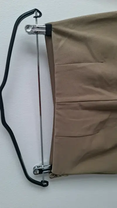Pantalones de vestir beige, tiro alto H&M - miniatura 5