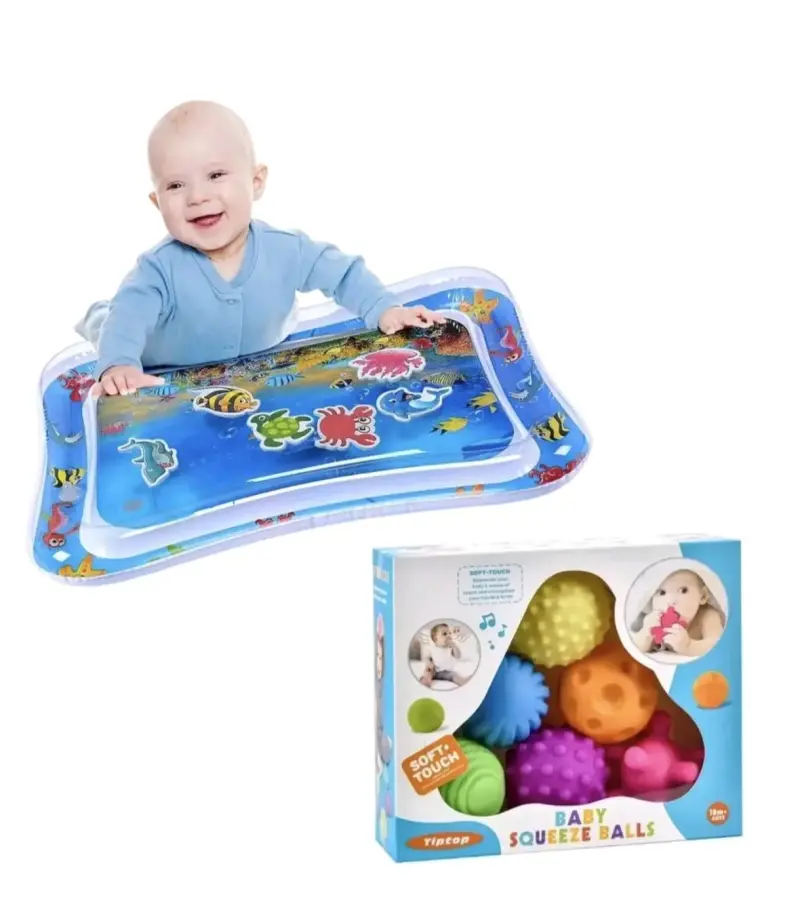 Set Alfombra para bebé con pelotas sensoriales - 1