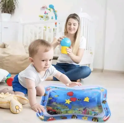 Set Alfombra  para bebé con pelotas sensoriales - miniatura 2