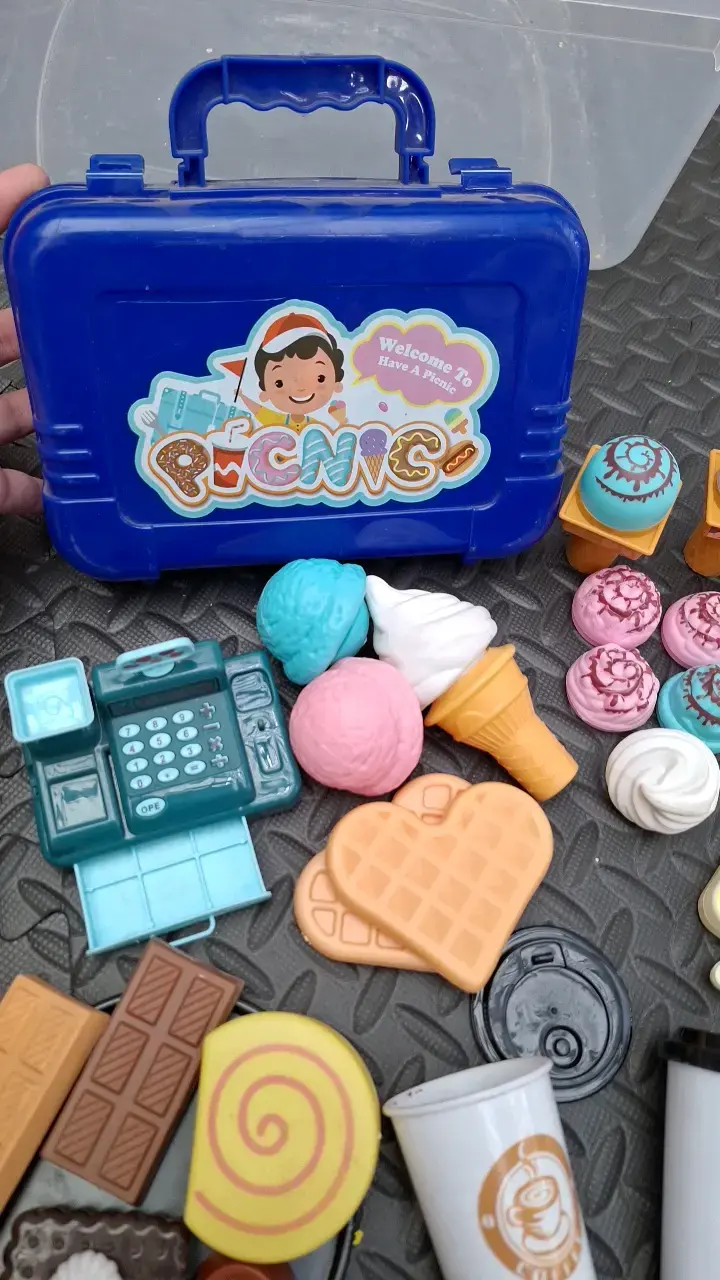 Set de juguetes de comida para niños - 5