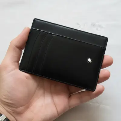 Tarjetero de Cuero Montblanc Meisterstück - miniatura 5