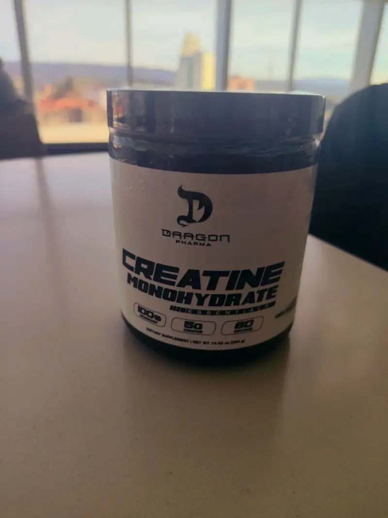 Creatina Monohidratada Dragon Pharma 300g - 1