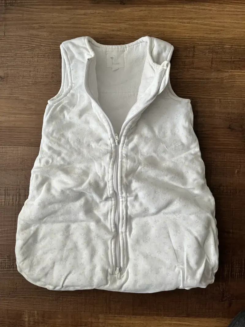 Saco de dormir para bebé Algodones 0-6M blanco - 1