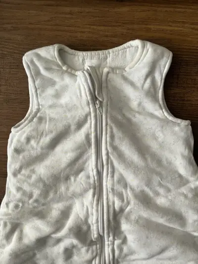 Saco de dormir para bebé Algodones 0-6M blanco - miniatura 3