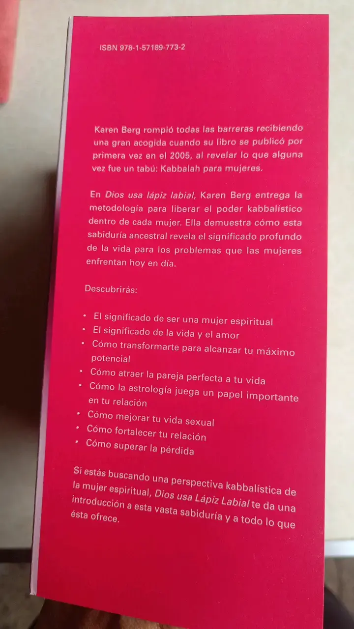 Libro 'Dios Usa Lápiz Labial' de Karen Berg - 3