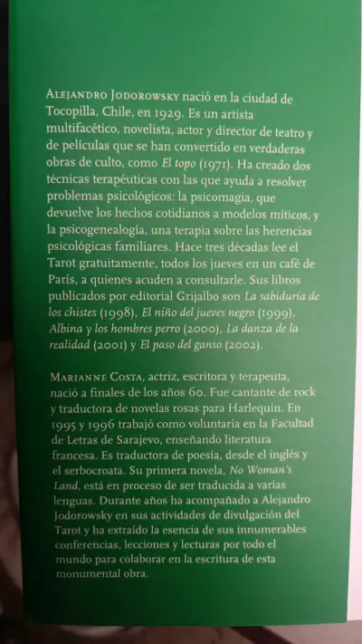 Libro La Vía del Tarot de Alejandro Jodorowsky - miniatura 3