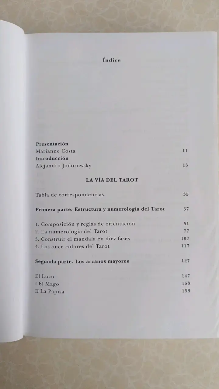 Libro La Vía del Tarot de Alejandro Jodorowsky - 5