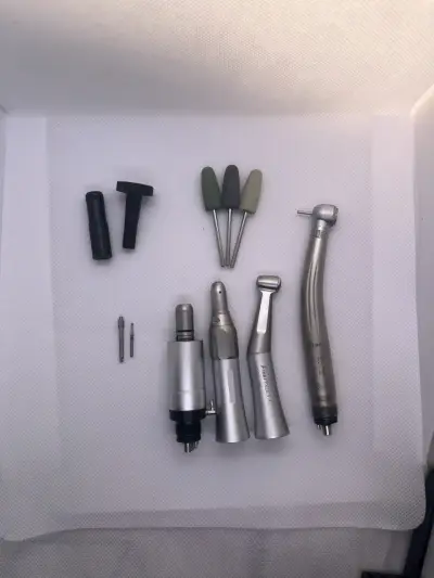 Kit rotatorio dental (odontología) con accesorios - miniatura 1