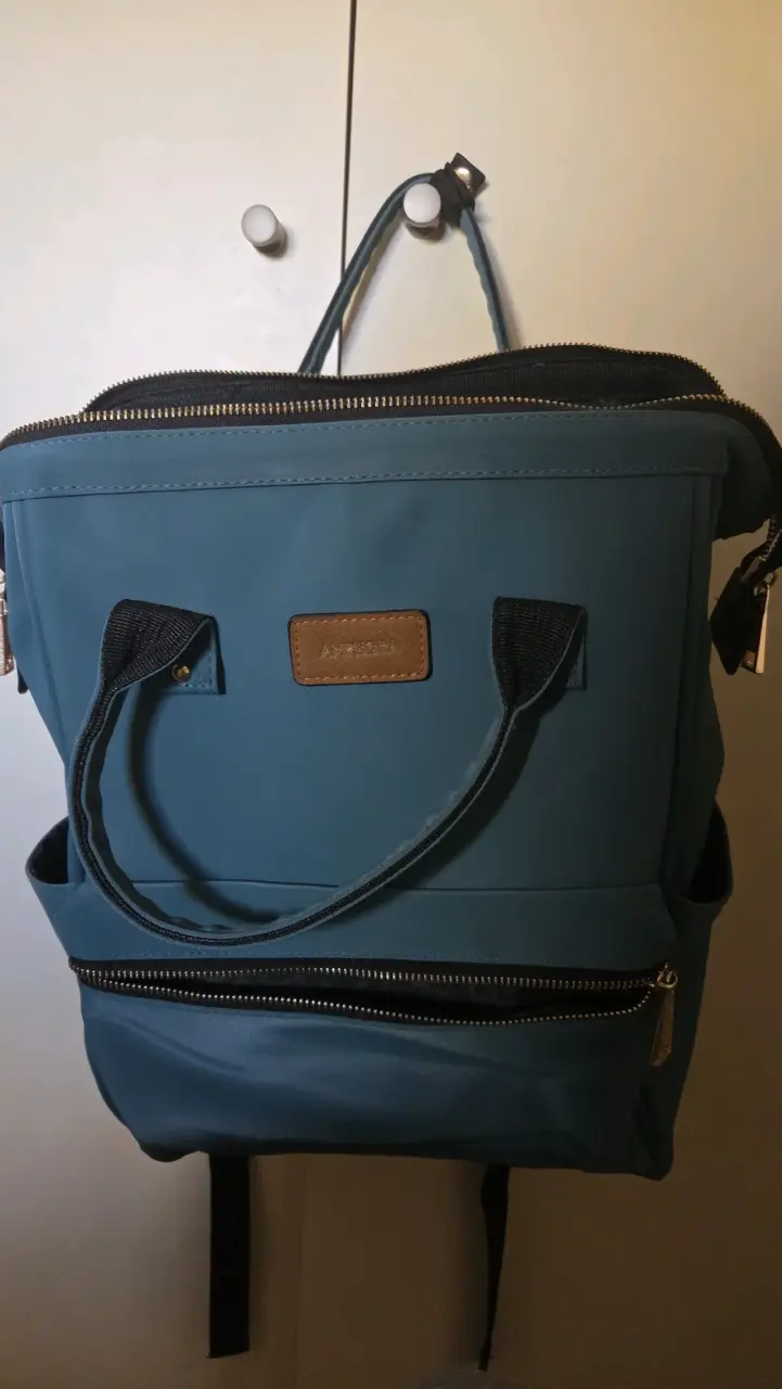 Mochila azul amphora - 1