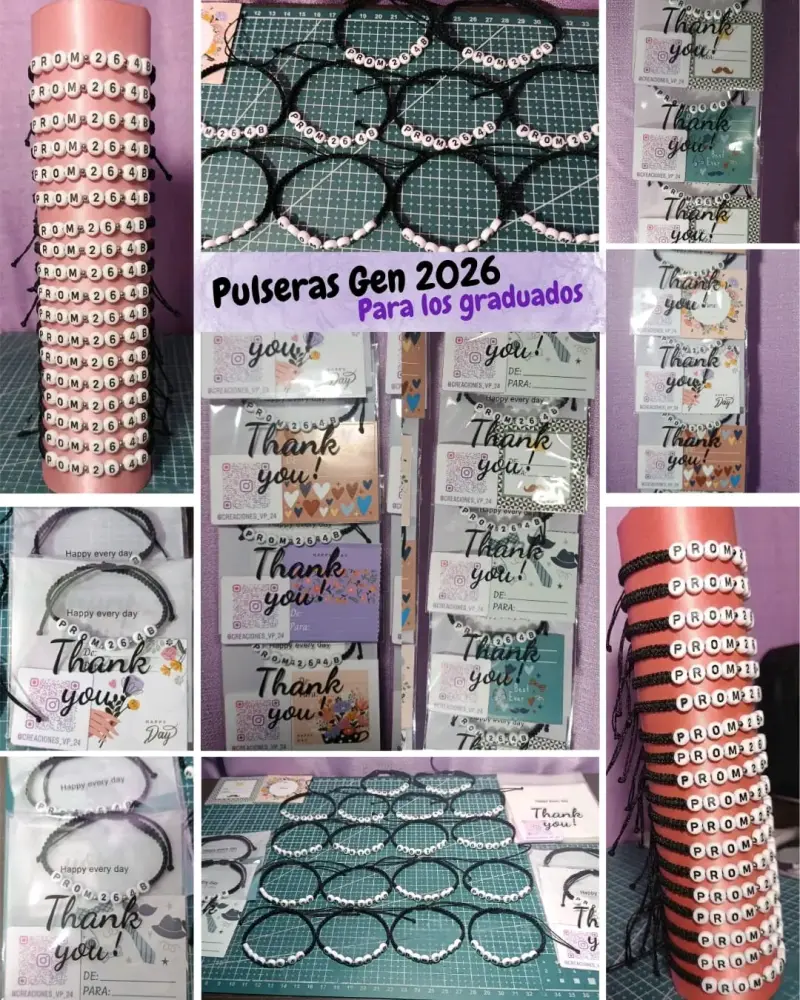 Pulseras de Graduación Gen 2026 - 1