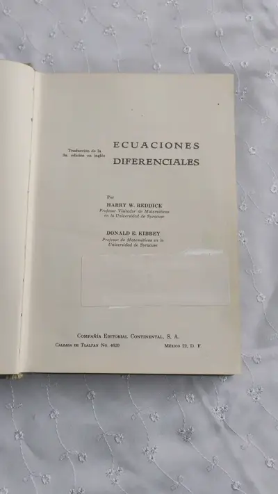Libro Ecuaciones Diferenciales de Reddick y Kenny - miniatura 3