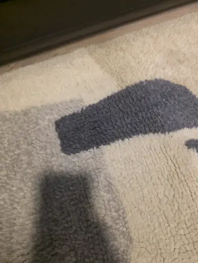 Alfombra de lana con diseño abstracto - miniatura 3