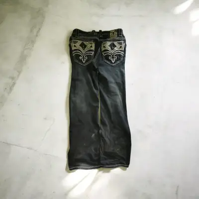 Jeans Rock Revival con bordado trasero - miniatura 1