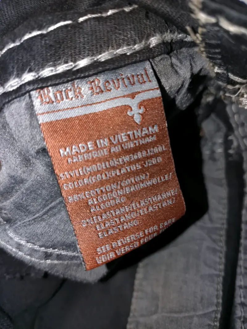 Jeans Rock Revival con bordado trasero - 3