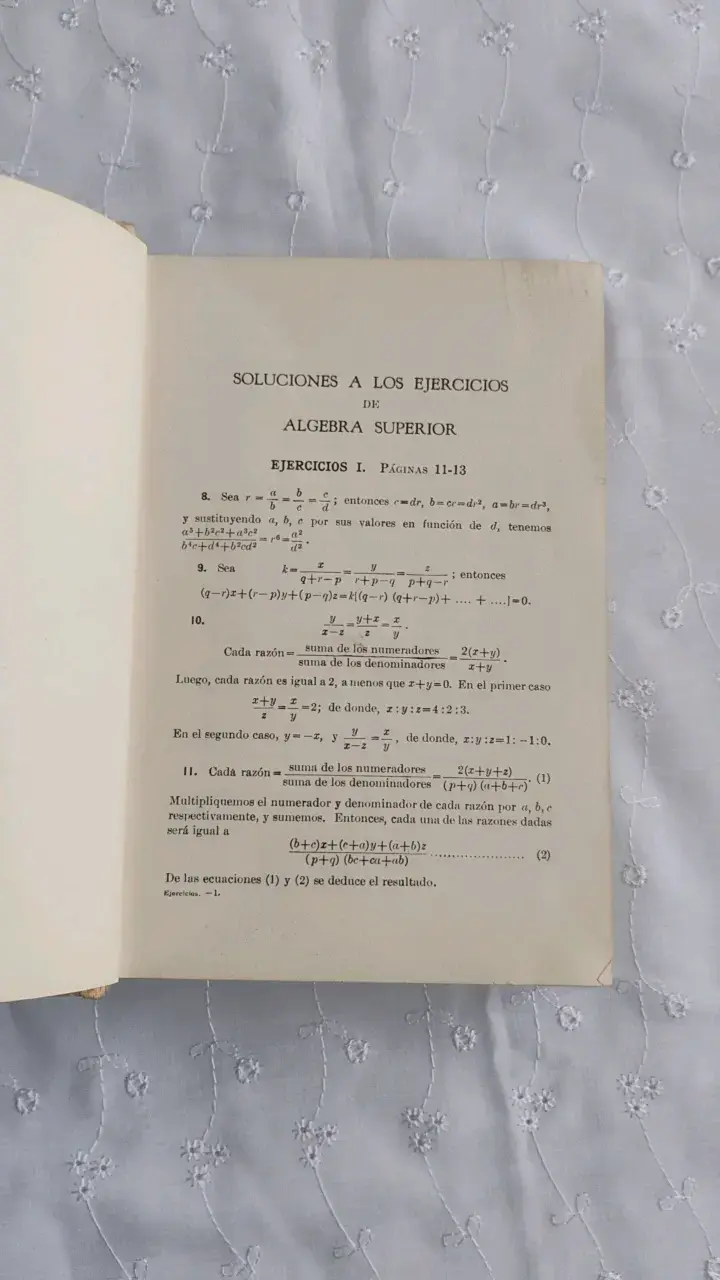 Libro Ejercicios de Álgebra Superior Hall y Knight - 4