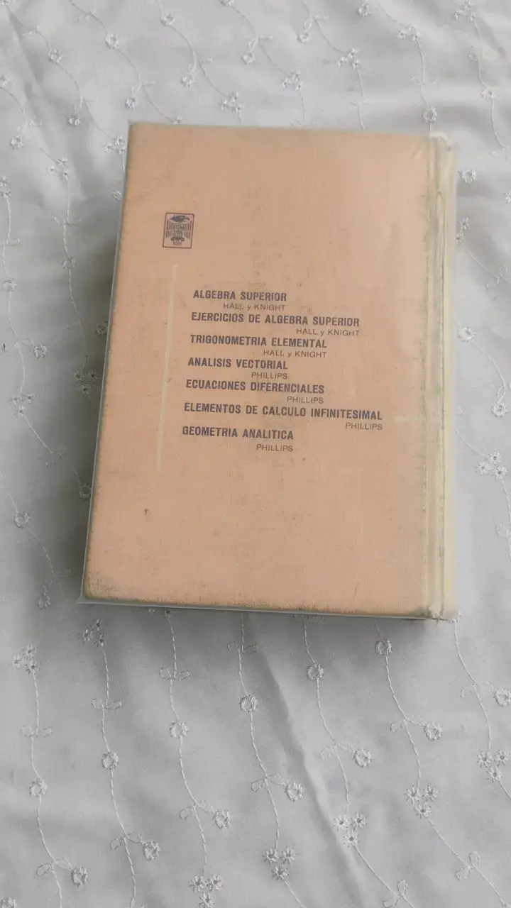 Libro Ejercicios de Álgebra Superior Hall y Knight - 6