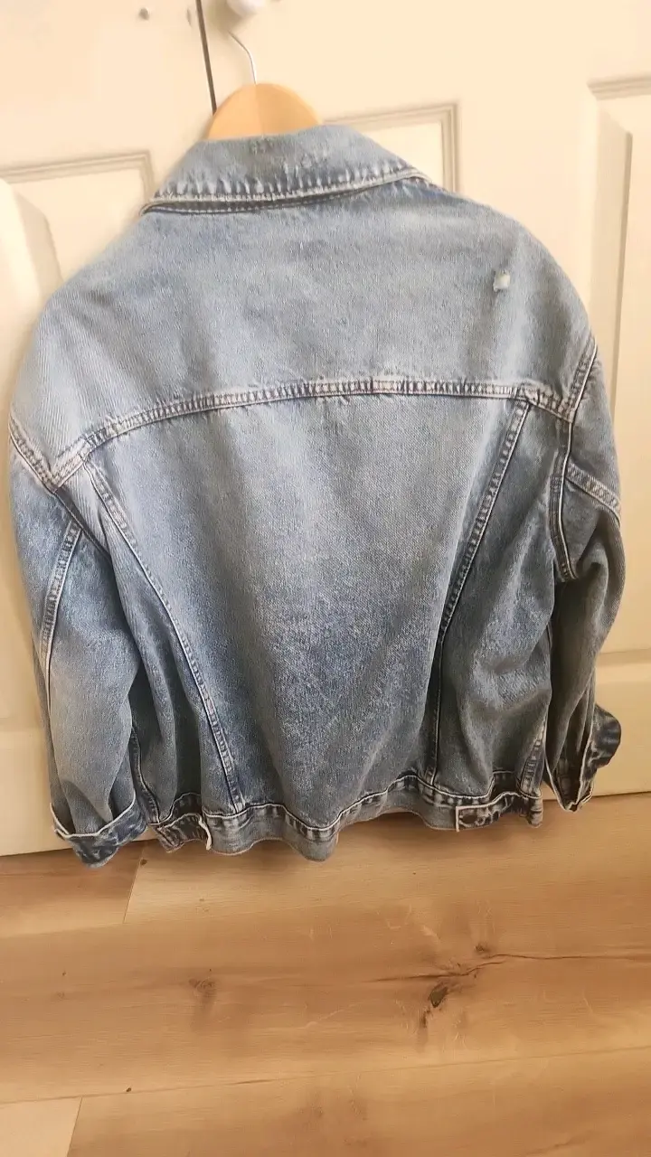 Chaqueta de mezclilla Zara para mujer - 2