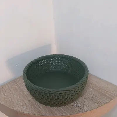 Canasto decorativo para arrimo de entrada - miniatura 3