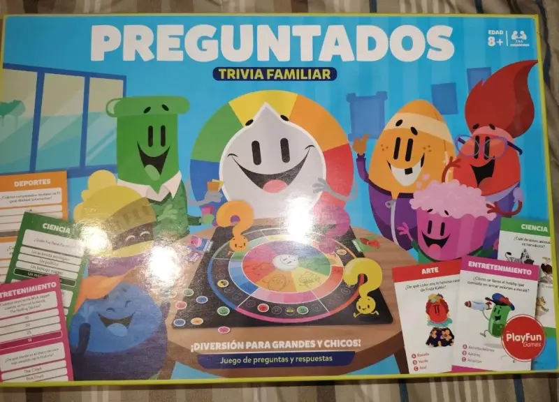 Juego de mesa Preguntados Trivia Familiar