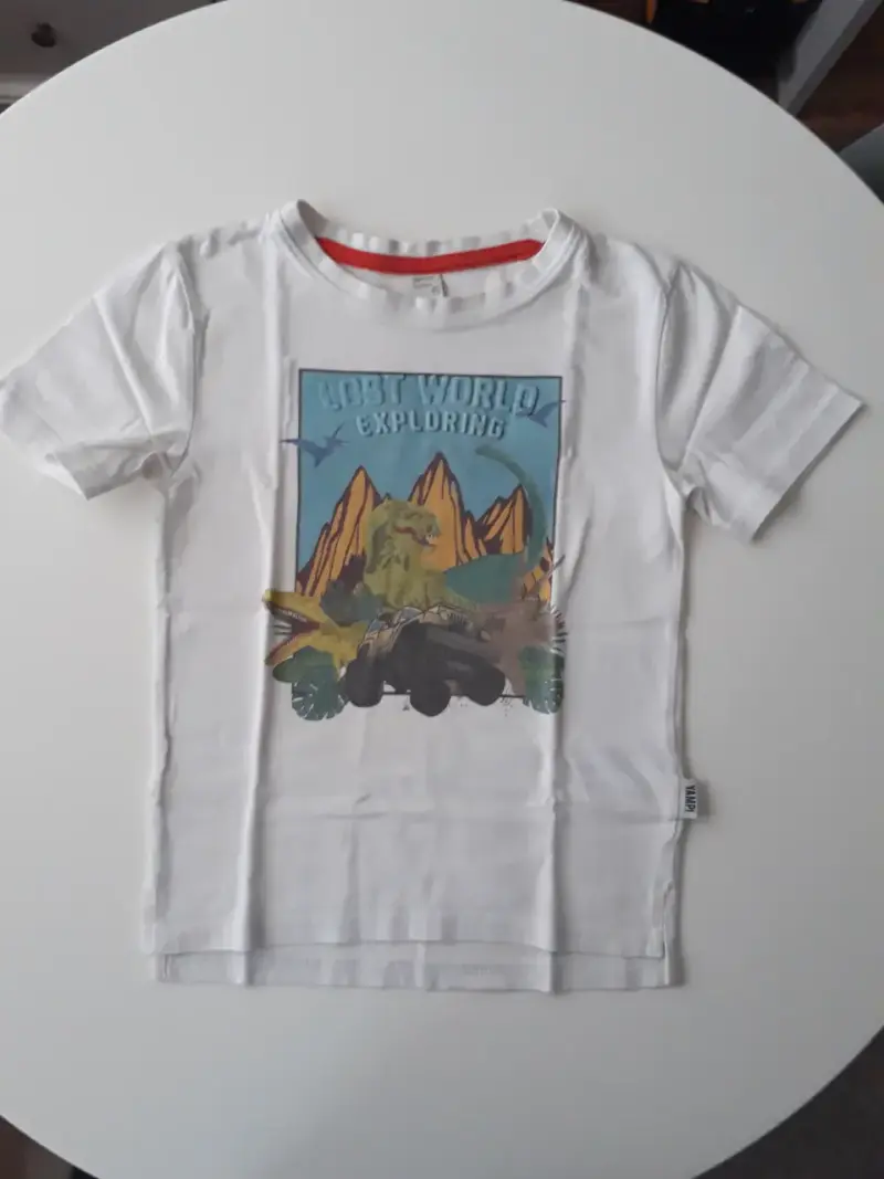 Polera infantil Lost World blanca - 2