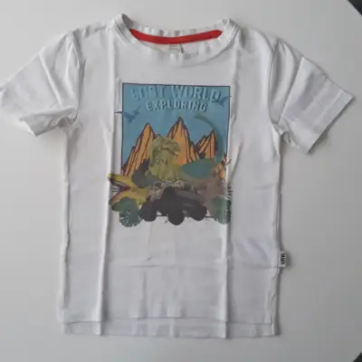 Polera infantil Lost World blanca - miniatura 3