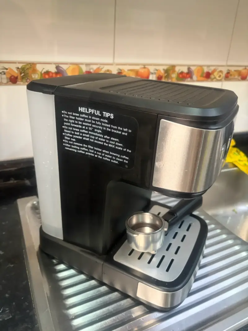 Cafetera espresso Holstein de acero inoxidable - 2