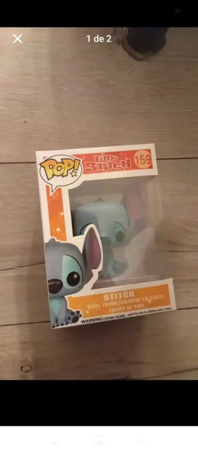 Figura Funko Pop Stitch de Lilo & Stitch - miniatura 1