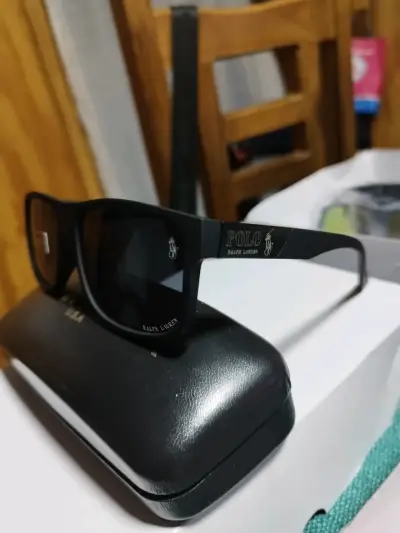 Gafas de sol Polo Ralph Lauren negras - miniatura 1