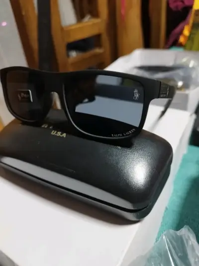 Gafas de sol Polo Ralph Lauren negras - miniatura 3