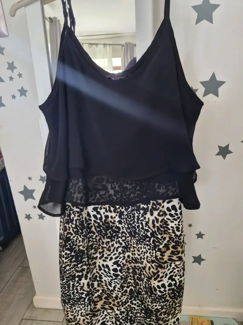 Vestido BNY'S con estampado animal print - 2