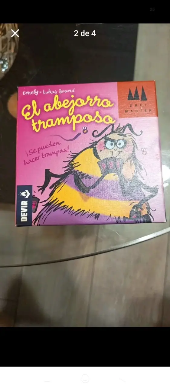 Juego de mesa El Abejorro Tramposo Devir - 1