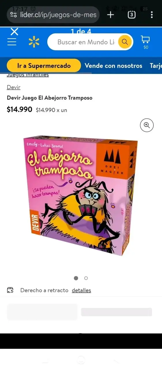 Juego de mesa El Abejorro Tramposo Devir - 2