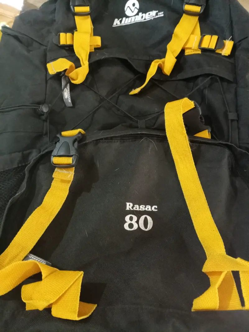 Mochila de Montaña Klimber Rasac 80L Negra - 2