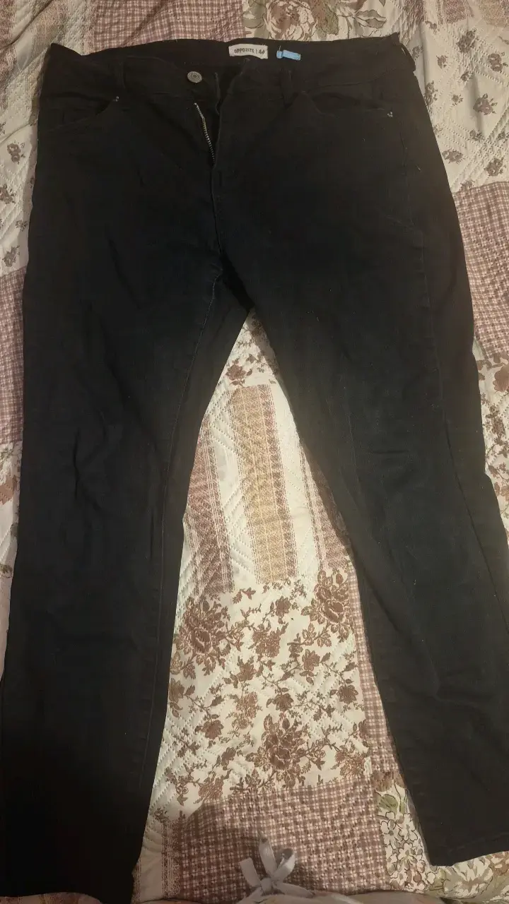Pantalones negros Opposite talla 44