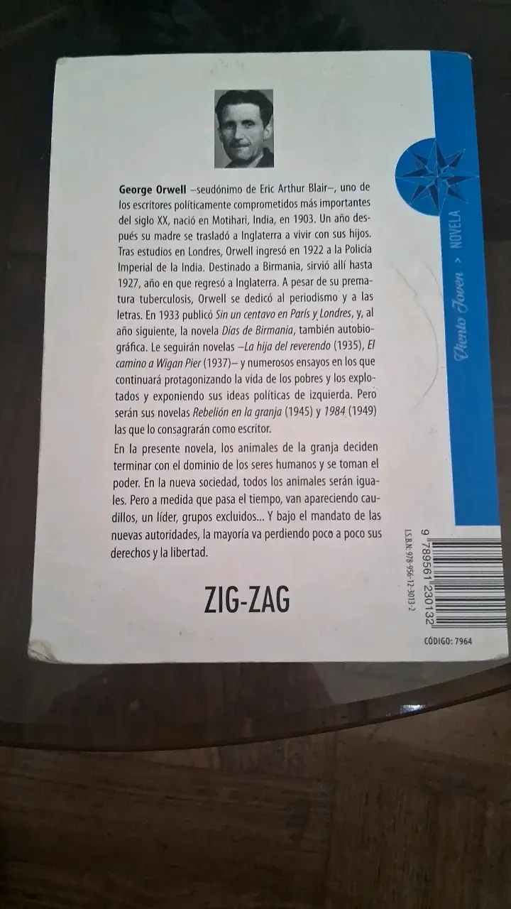 Libro Rebelión en la Granja de George Orwell - 2