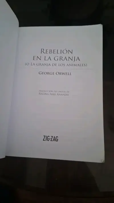 Libro Rebelión en la Granja de George Orwell - miniatura 3