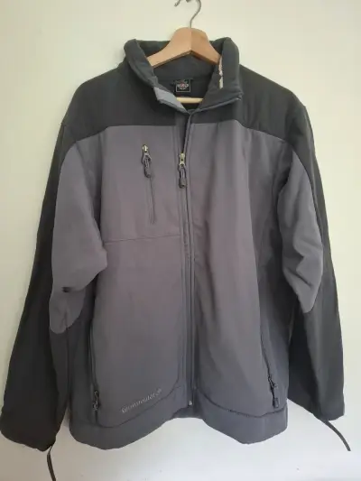Chaqueta térmica gris con cierre y bolsillos para - miniatura 2