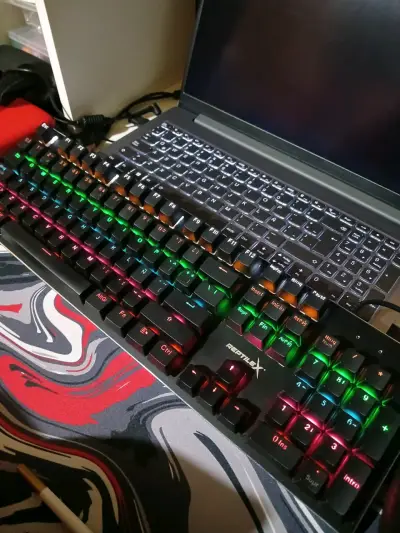 Teclado mecánico Reptile X switch blue - miniatura 1