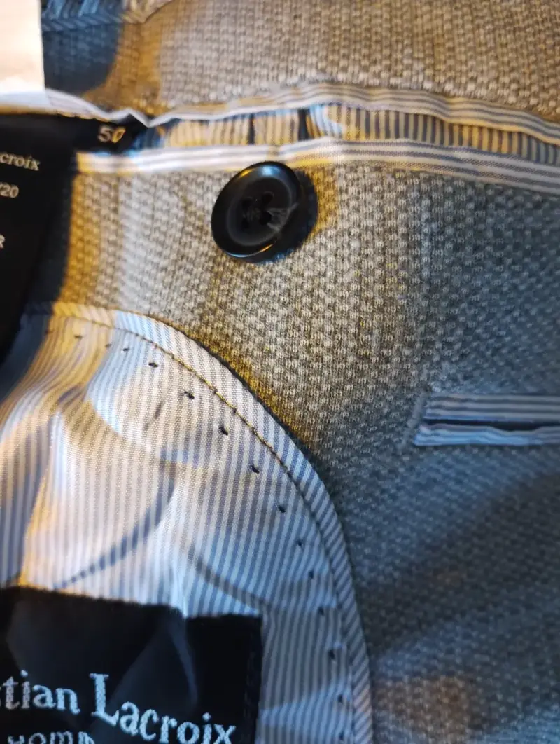 Blazer gris para hombre Christian Lacroix - 4