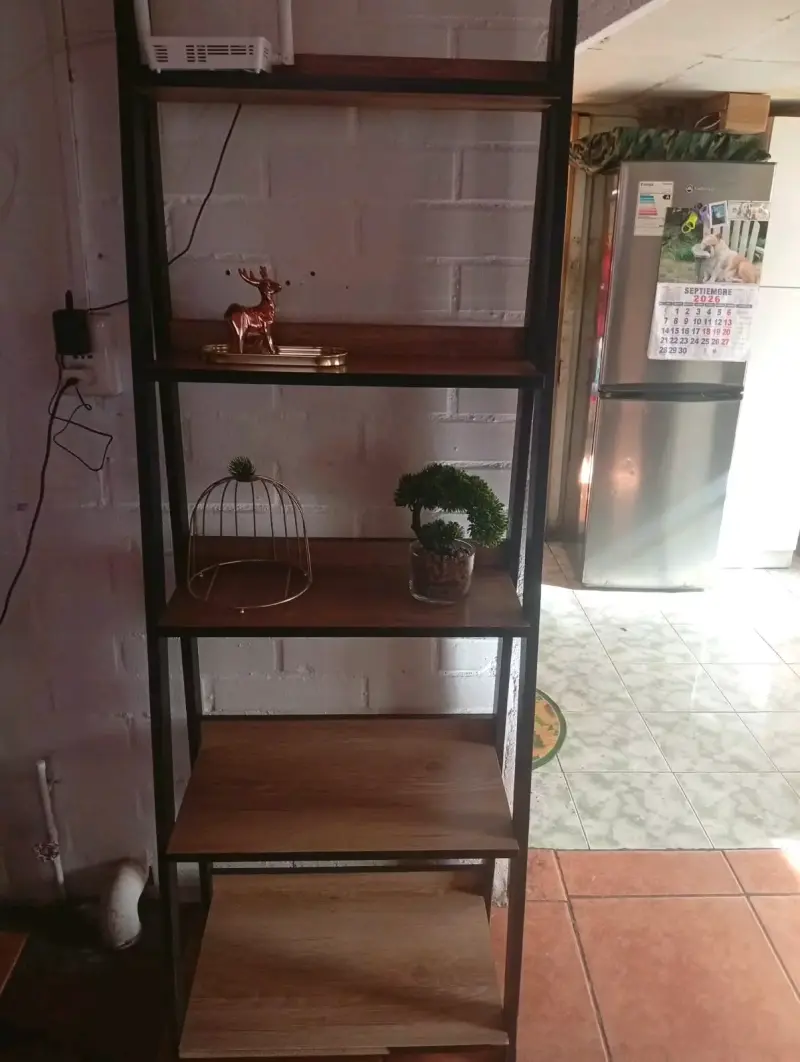 Estantería de Madera y Metal para Hogar - 2