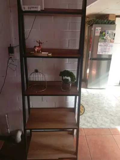 Estantería de Madera y Metal para Hogar - miniatura 2