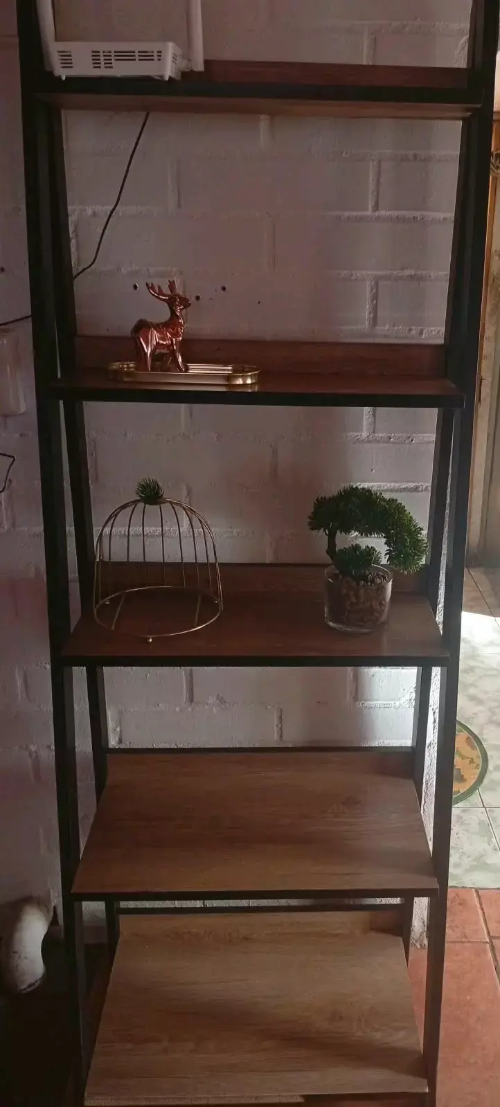 Estantería de Madera y Metal para Hogar - 3