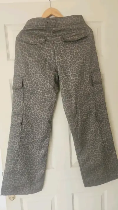 Pantalones cargo estampado leopardo Better's - miniatura 2
