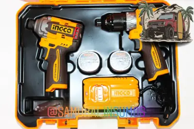 Combo 6En1 Atornillador Impacto 16v+Taladro Atorni - miniatura 3
