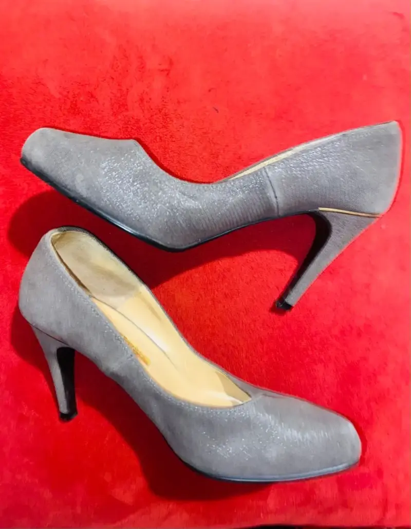 Zapatos de Tacón Alto Grises Go-ccé Elegantes - 2