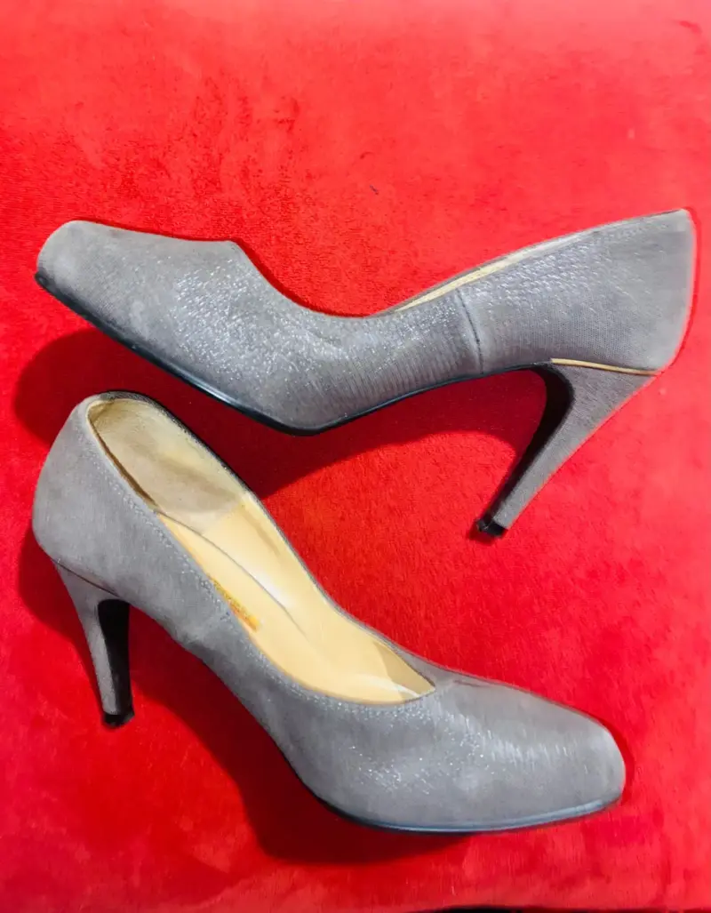 Zapatos de Tacón Alto Grises Go-ccé Elegantes - 4