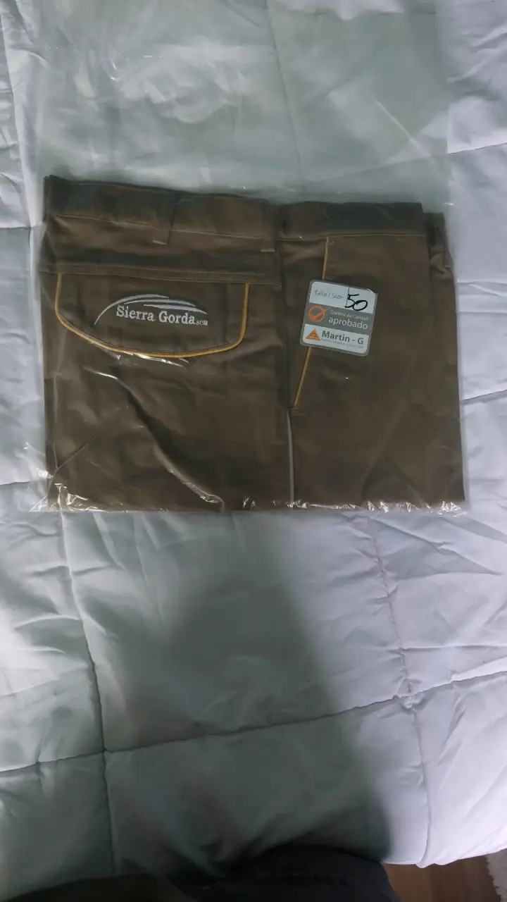 Pantalones de trabajo marrones